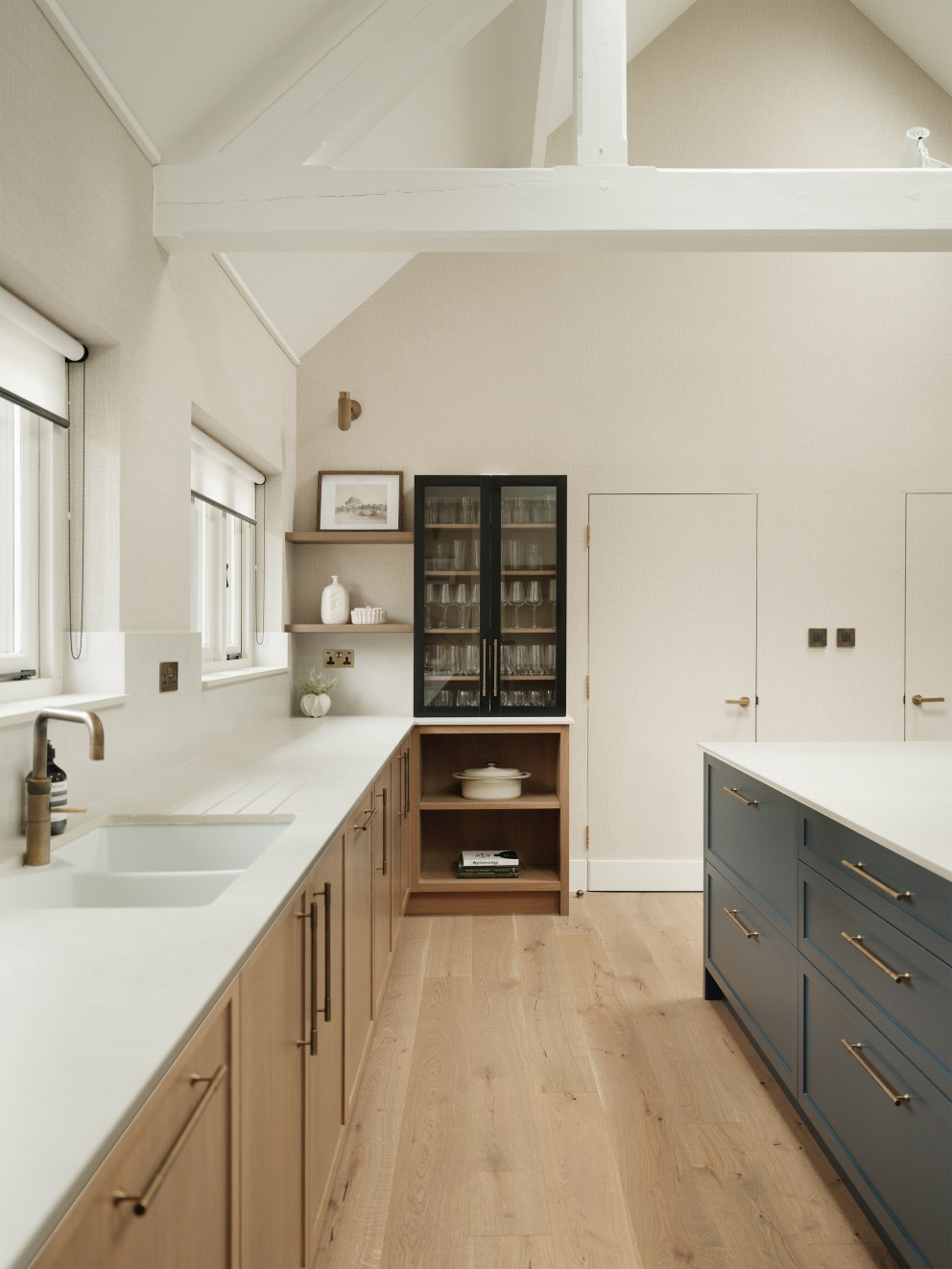 Oxfordshire Barn Renovation | Open Plan Living Room - Kitchen 2 | Interior Designers